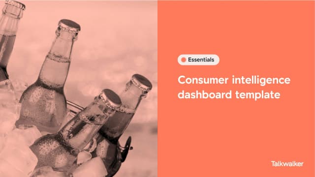 Featured image for Consumer intelligence dashboard template