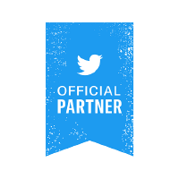 Official partner of X (formally twitter) badge